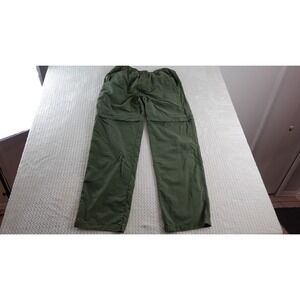 Columbia PFG Pants Mens LG 32 Olive Cargo Convertible Fishing Hiking Utility